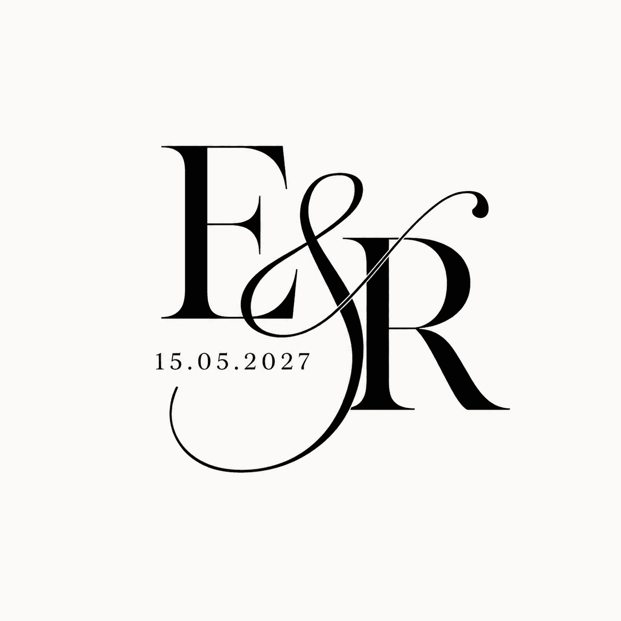 Elise en Robin monogram